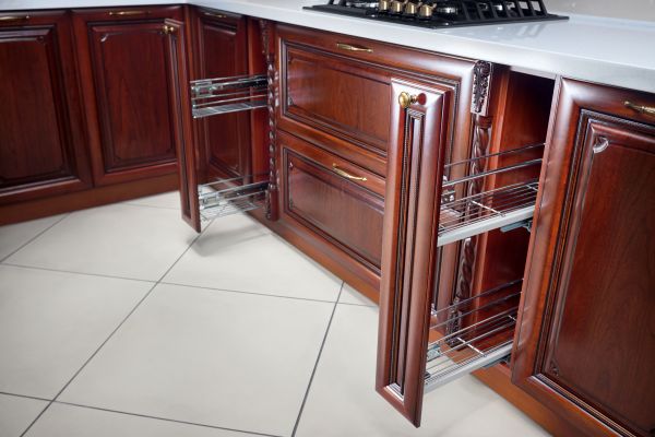 Cherry Cabinet Refacing Service